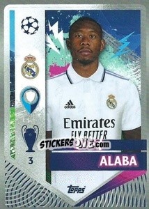 Sticker David Alaba - UEFA Champions League 2022-2023
 n. 389 - Topps
