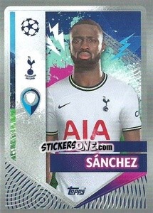 Sticker Davinson Sánchez - UEFA Champions League 2022-2023
 n. 464 - Topps