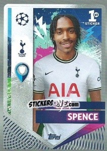 Sticker Djed Spence (1st Sticker) - UEFA Champions League 2022-2023
 - Topps