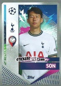 Sticker Heung-min Son - UEFA Champions League 2022-2023
 - Topps