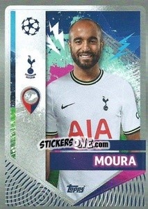 Sticker Lucas Moura - UEFA Champions League 2022-2023
 n. 474 - Topps