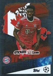 Sticker Alphonso Davies (Canada) - UEFA Champions League 2022-2023
 n. 477 - Topps