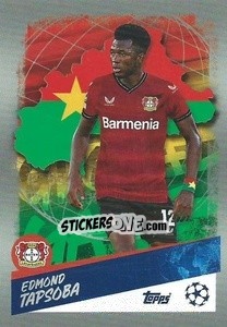 Sticker Edmond Tapsoba (Burkina Faso) - UEFA Champions League 2022-2023
 n. 481 - Topps