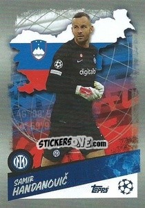 Sticker Samir Handanovič (Slovenia) - UEFA Champions League 2022-2023
 - Topps