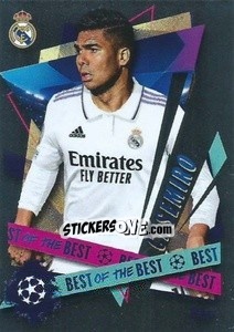 Sticker Casemiro (Most balls recovered) - UEFA Champions League 2022-2023
 - Topps
