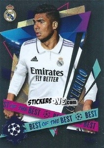 Sticker Casemiro (Most balls recovered) - UEFA Champions League 2022-2023
 n. 497 - Topps