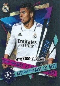 Sticker Casemiro (Most balls recovered)