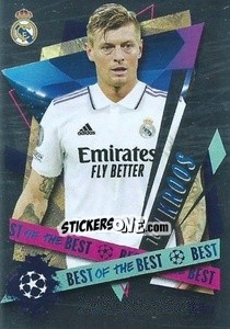 Sticker Toni Kroos (Most passes attempted) - UEFA Champions League 2022-2023
 n. 499 - Topps