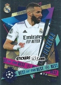 Sticker Karim Benzema (Top goalscorer) - UEFA Champions League 2022-2023
 n. 507 - Topps
