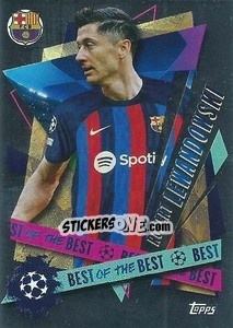 Sticker Robert Lewandowski (Most shots on target) - UEFA Champions League 2022-2023
 n. 508 - Topps