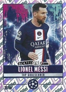 Sticker Lionel Messi (Top goalscorer) - UEFA Champions League 2022-2023
 n. 512 - Topps