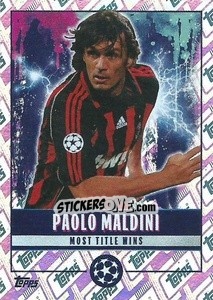 Cromo Paolo Maldini (Most title wins)