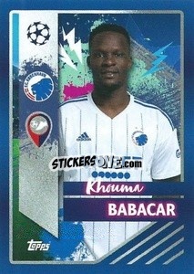 Sticker Khouma Babacar - UEFA Champions League 2022-2023
 n. 578 - Topps