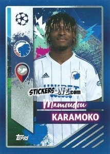 Sticker Mamoudou Karamoko - UEFA Champions League 2022-2023
 n. 580 - Topps