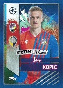 Sticker Jan Kopic - UEFA Champions League 2022-2023
 n. 589 - Topps