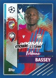 Sticker Fortune Bassey - UEFA Champions League 2022-2023
 - Topps
