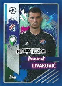 Sticker Dominik Livaković - UEFA Champions League 2022-2023
 n. 597 - Topps