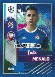 Sticker Luka Menalo - UEFA Champions League 2022-2023
 n. 609 - Topps