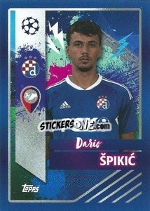 Sticker Dario Špikić - UEFA Champions League 2022-2023
 n. 612 - Topps