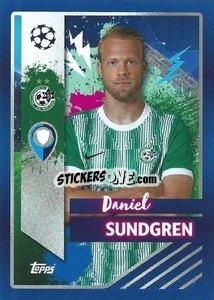 Sticker Daniel Sundgren - UEFA Champions League 2022-2023
 - Topps