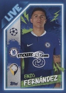 Sticker Enzo Fernández - UEFA Champions League 2022-2023
 n. L32 - Topps