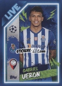 Sticker Gabriel Veron - UEFA Champions League 2022-2023
 n. L33 - Topps