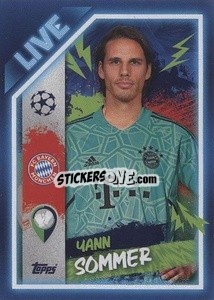 Sticker Yann Sommer - UEFA Champions League 2022-2023
 n. L34 - Topps