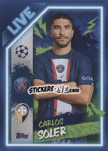 Sticker Carlos Soler - UEFA Champions League 2022-2023
 n. L38 - Topps