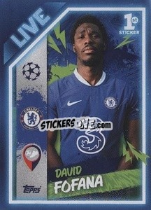 Sticker David Fofana - UEFA Champions League 2022-2023
 - Topps