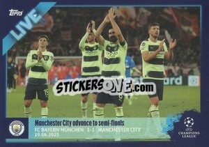 Sticker Bayern - Man City - UEFA Champions League 2022-2023
 n. L78 - Topps