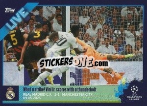Sticker Vini Jr In Goal - UEFA Champions League 2022-2023
 n. L81 - Topps