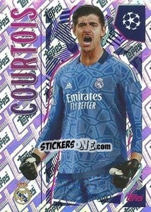 Sticker Thibaut Courtois (Real Madrid C.F.)