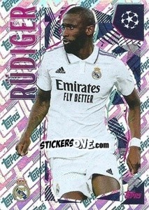 Sticker Antonio Rüdiger (Real Madrid C.F.) - UEFA Champions League 2022-2023
 n. 6 - Topps