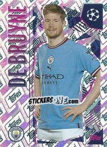 Figurina Kevin De Bruyne (Manchester City FC) - UEFA Champions League 2022-2023
 - Topps