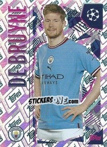 Sticker Kevin De Bruyne (Manchester City FC) - UEFA Champions League 2022-2023
 n. 9 - Topps