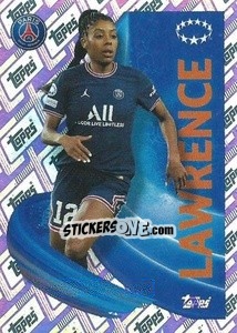Figurina Ashley Lawrence (Paris Saint-Germain) - UEFA Champions League 2022-2023
 n. 20 - Topps