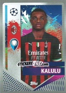Sticker Pierre Kalulu - UEFA Champions League 2022-2023
 n. 33 - Topps