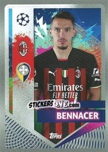 Sticker Ismaël Bennacer - UEFA Champions League 2022-2023
 n. 35 - Topps
