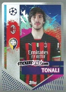 Sticker Sandro Tonali - UEFA Champions League 2022-2023
 n. 36 - Topps