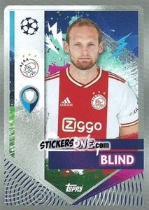 Sticker Daley Blind - UEFA Champions League 2022-2023
 n. 46 - Topps