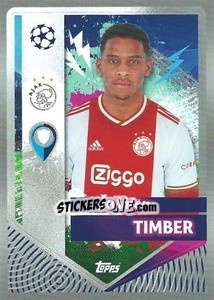 Sticker Jurriën Timber - UEFA Champions League 2022-2023
 n. 48 - Topps