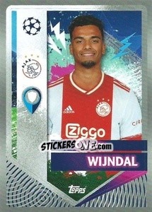 Sticker Owen Wijndal - UEFA Champions League 2022-2023
 n. 49 - Topps