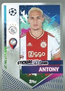 Sticker Antony - UEFA Champions League 2022-2023
 n. 58 - Topps