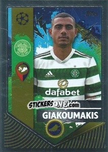 Sticker Giorgios Giakoumakis (Golden Goalscorer) - UEFA Champions League 2022-2023
 - Topps
