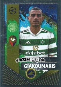 Sticker Giorgios Giakoumakis (Golden Goalscorer) - UEFA Champions League 2022-2023
 n. 131 - Topps