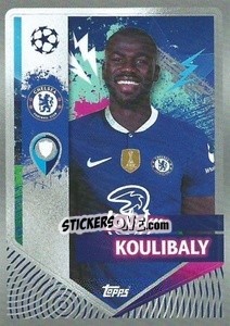 Sticker Kalidou Koulibaly - UEFA Champions League 2022-2023
 n. 138 - Topps