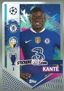 Sticker N'Golo Kanté - UEFA Champions League 2022-2023
 n. 143 - Topps