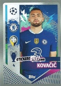 Sticker Mateo Kovačić - UEFA Champions League 2022-2023
 - Topps
