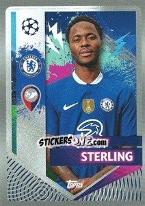 Sticker Raheem Sterling - UEFA Champions League 2022-2023
 - Topps