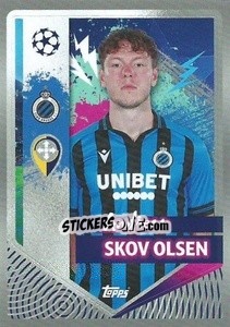 Sticker Andreas Skov Olsen - UEFA Champions League 2022-2023
 - Topps